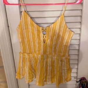 Yellow tank top